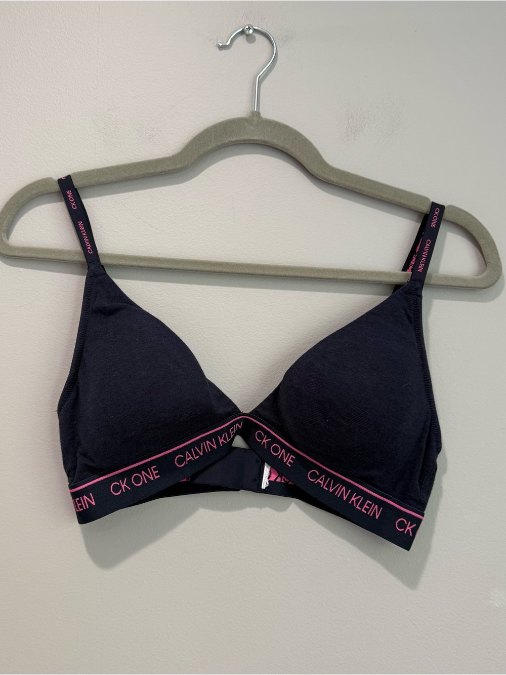 Calvin Klein Navy Bralette